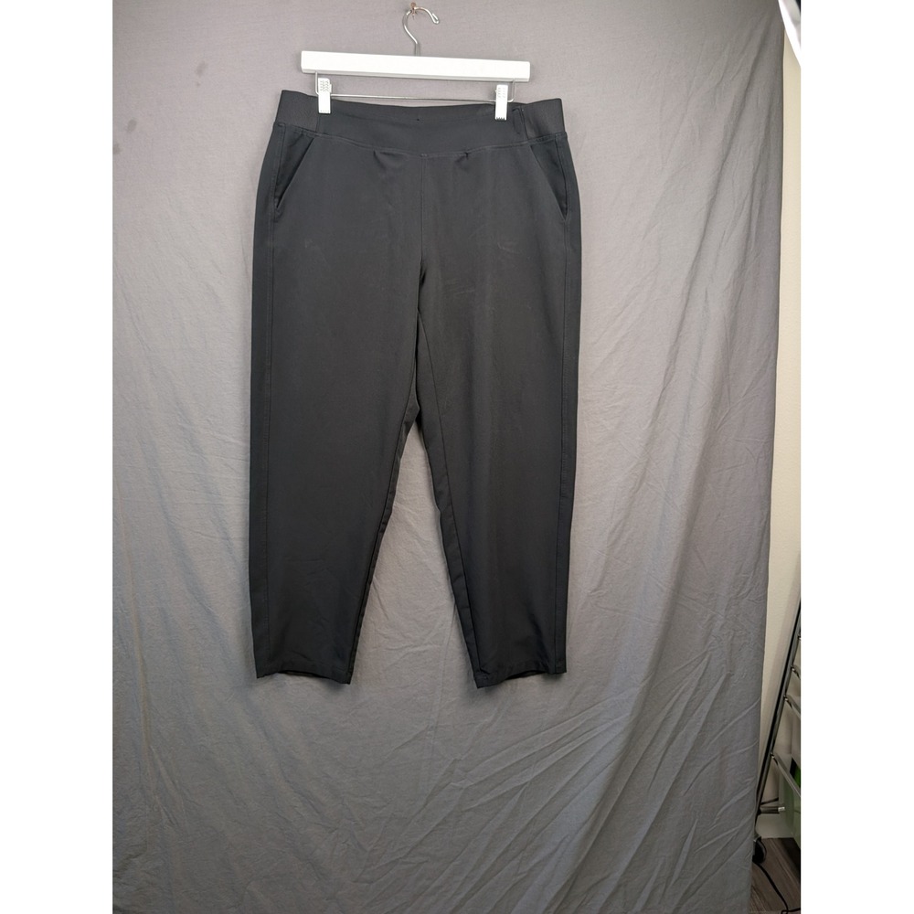 32 Degrees Cool‎ Mens Black Performance Jogger Pants Large